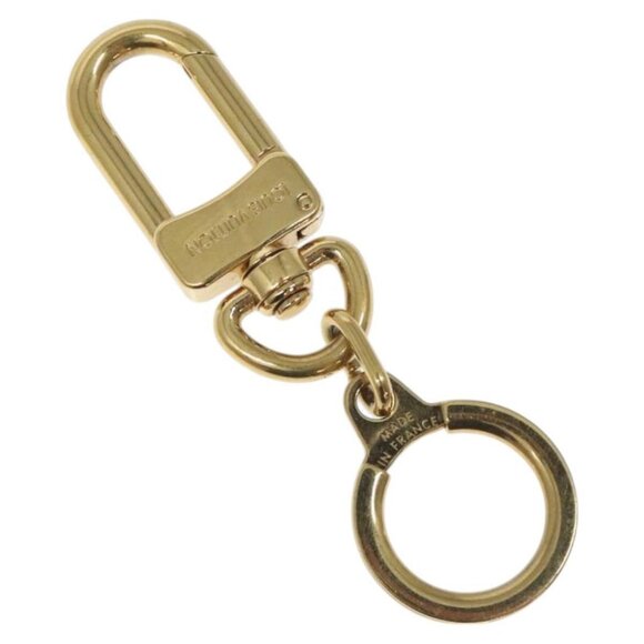 LOUIS VUITTON Anneau Cles Key Holder metal Gold Tone - Picture 1 of 7